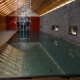 Majestueuse piscine d'intérieur en inox