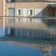 Grande piscine en inox à débordement