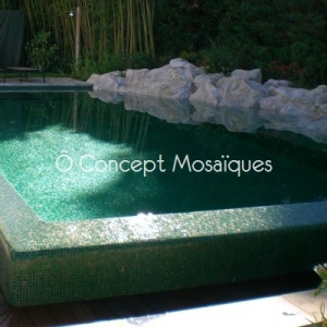 Pool Mosaic Green Sublime