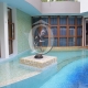 Pool landscape in tailor-made glass mosaic
