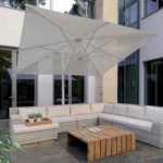 Parasol inclinable